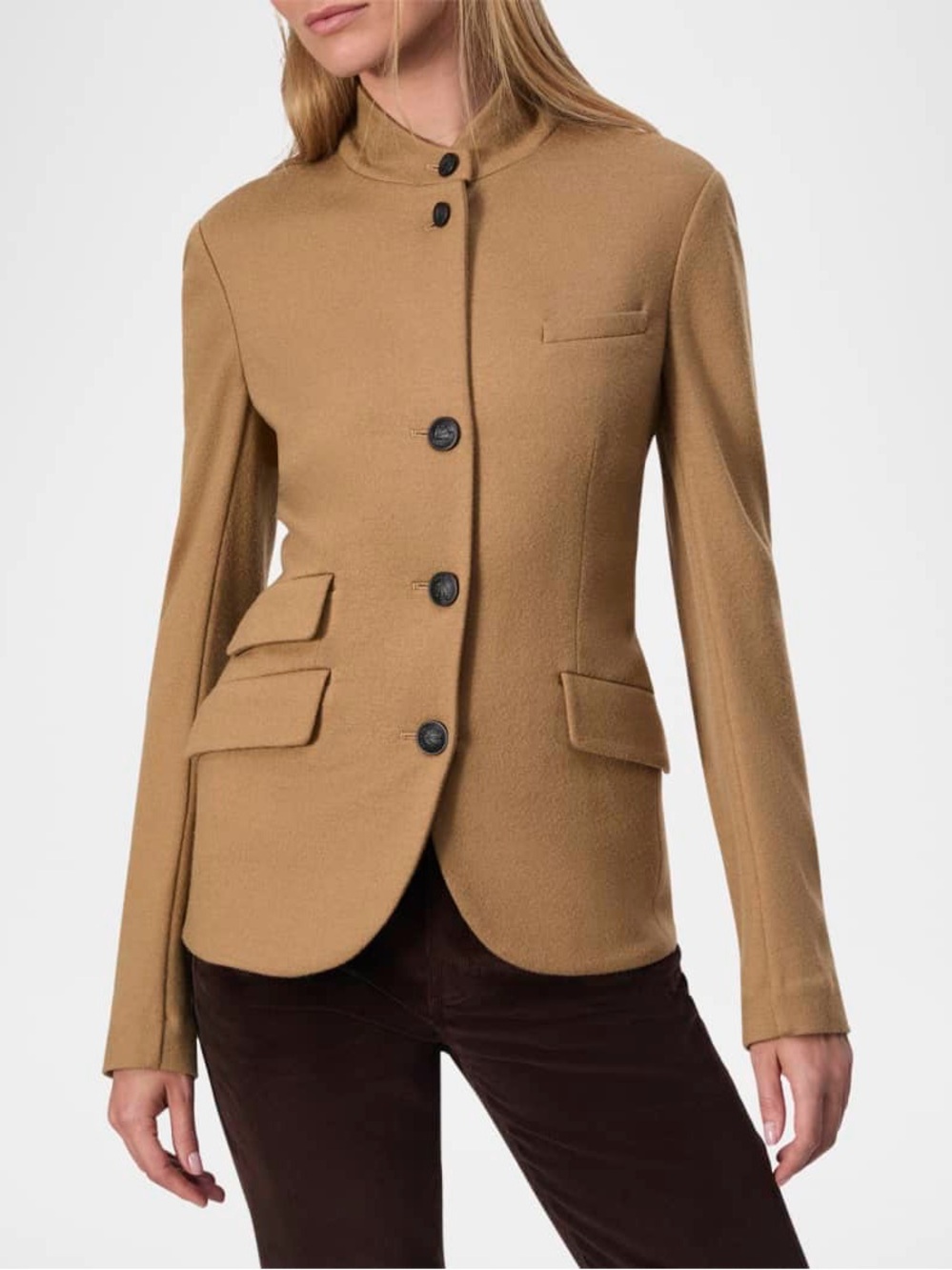 Rag & Bone $598 NWT Slade Japanese Wool Blazer Camel 8